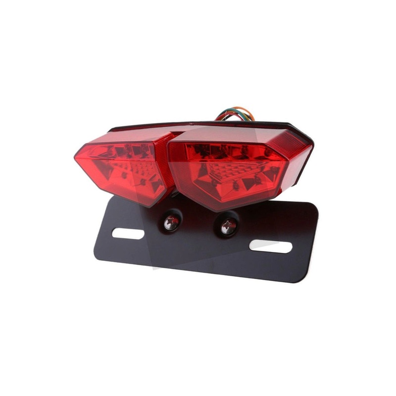 BSDDP Vintage Style LED Motorcycle Tail Light