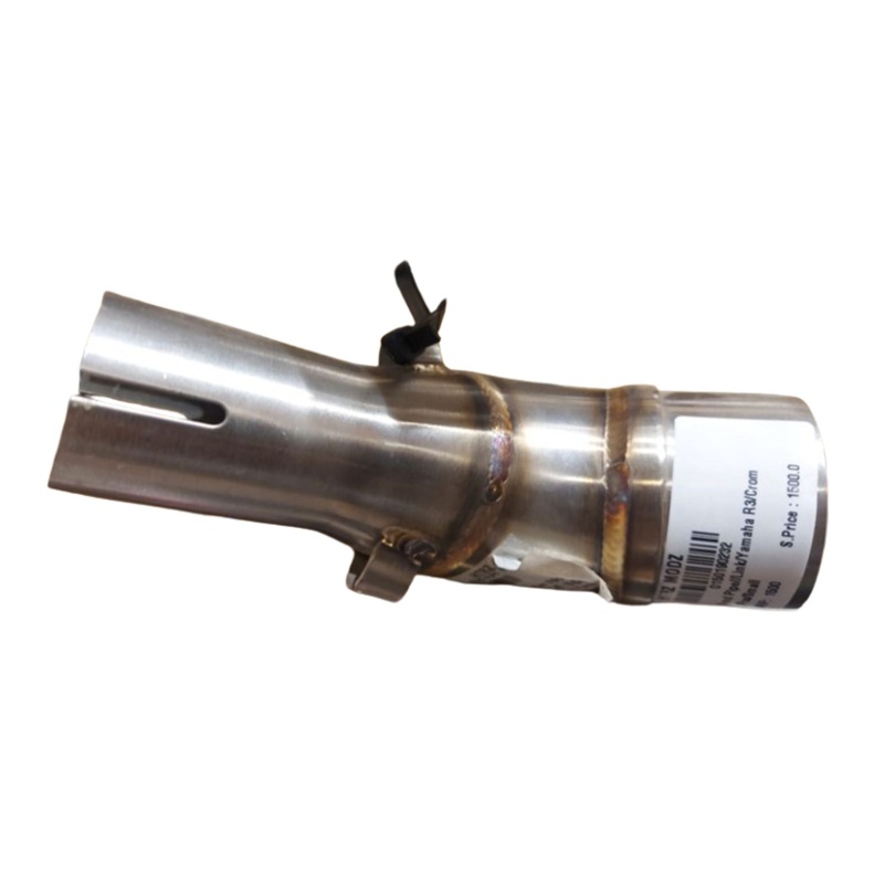 Chrome Bend Pipe Link for Yamaha R3 – Small Size