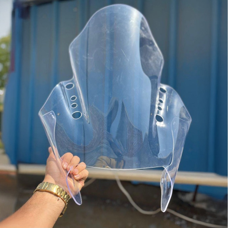 FULL RACING WINDSCREEN FOR KTM RC (GEN-1) CLEAR Dark-Smoke