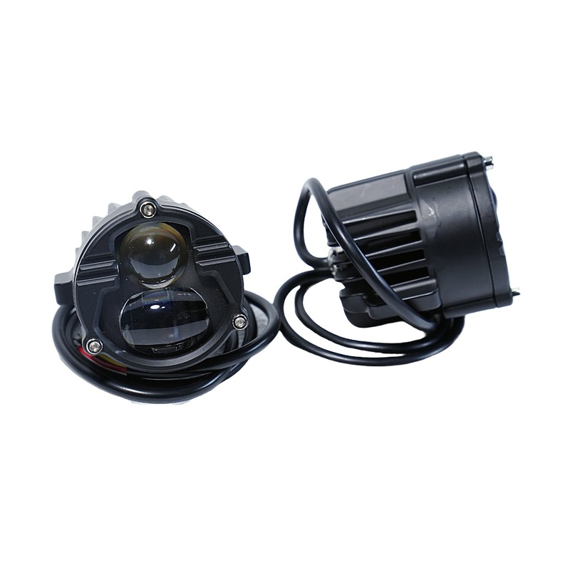 Motorcycle Fog Lights – HJG 16 – White & Yellow