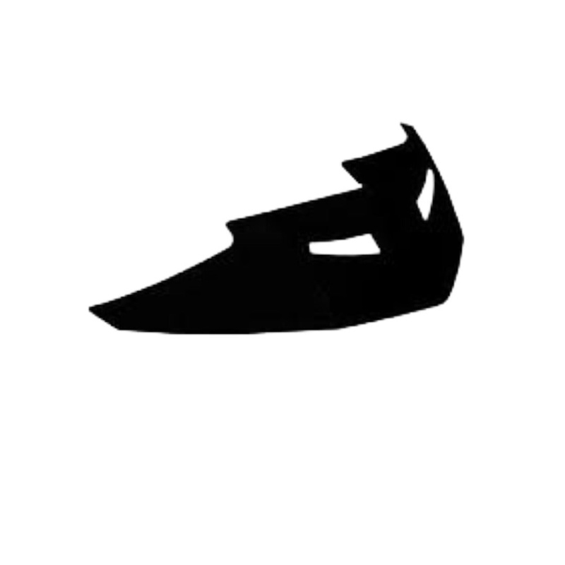 SMK Stellar Spoiler  Aerodynamic Rear Helmet Spoiler Black