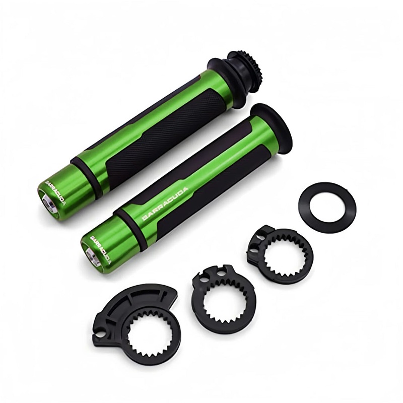 BARRACUDA UNIVERSAL PREMIUM QUALITY HANDLE GRIP SET OF PAIR Green