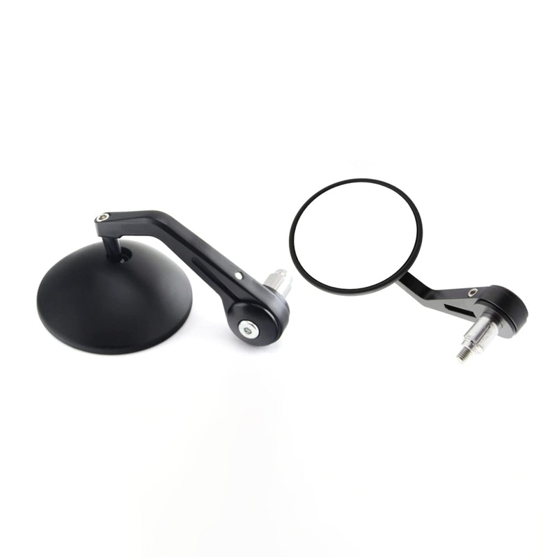 Round Small Premium Bar End Mirror