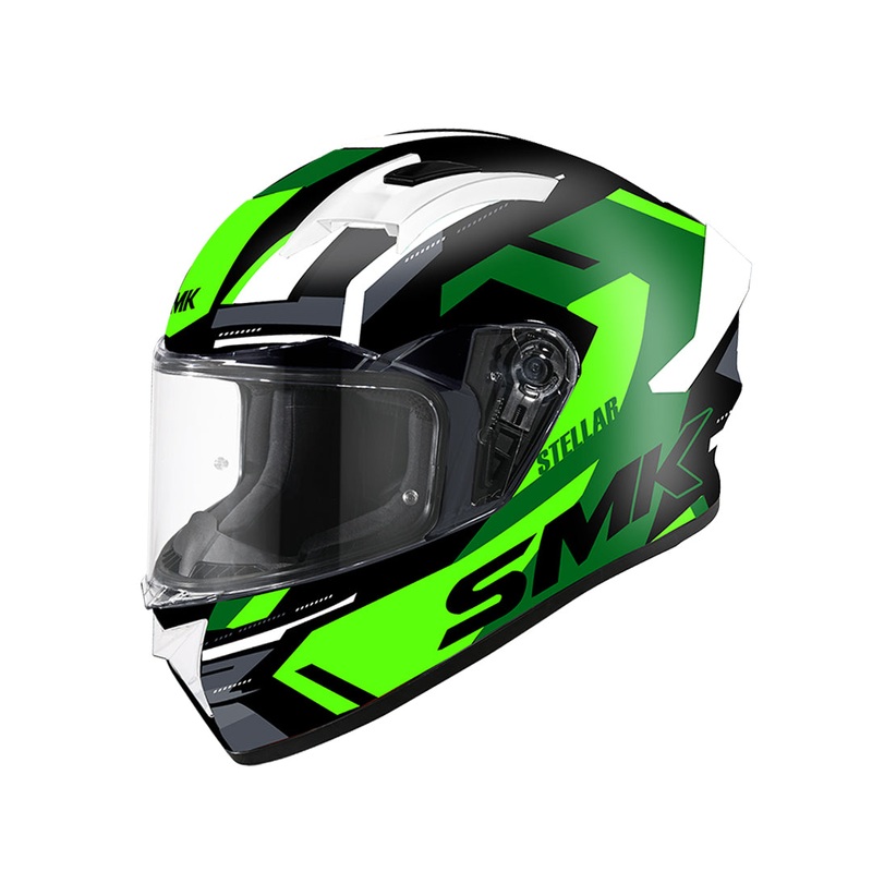 Smk Stellar Sport K Power Gloss Black Green Grey M