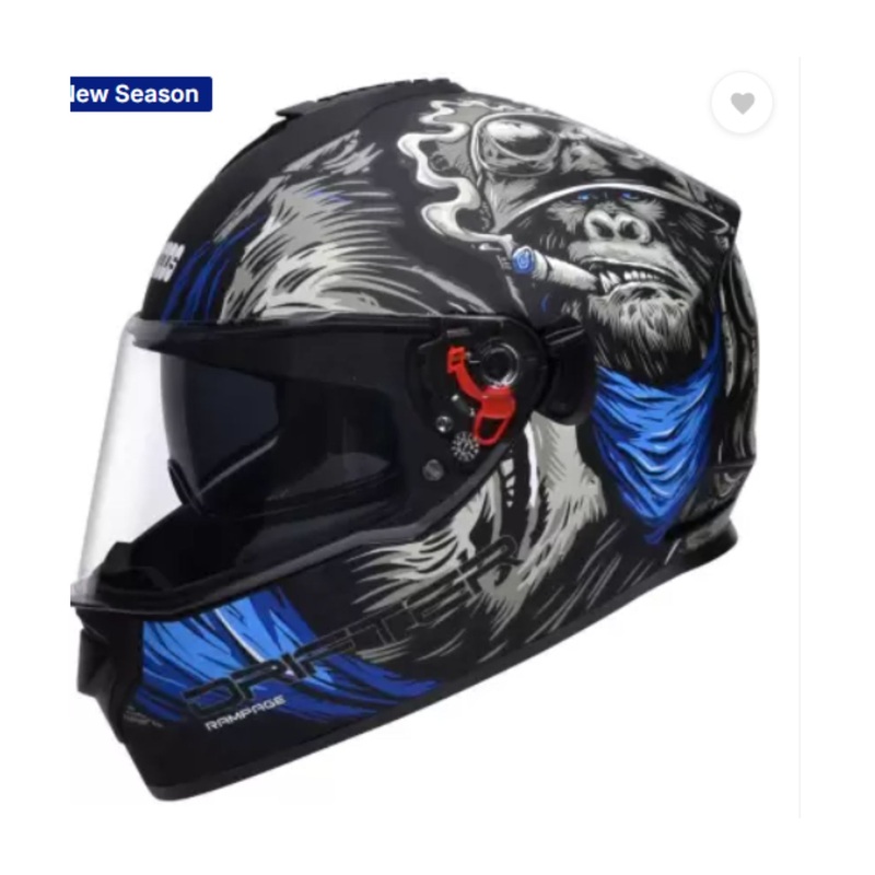 Studds Drifter D3 Black Grey N1 Blue L
