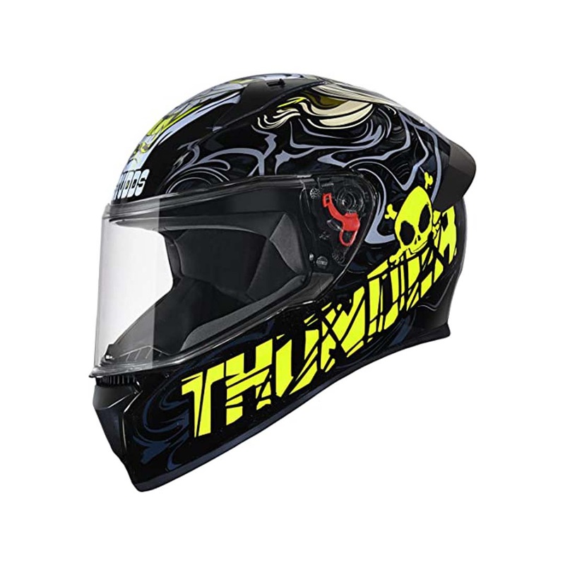 Studds Thunder D9 Black N5 Yellow Studds Thunder D9 Black N5 Yellow L