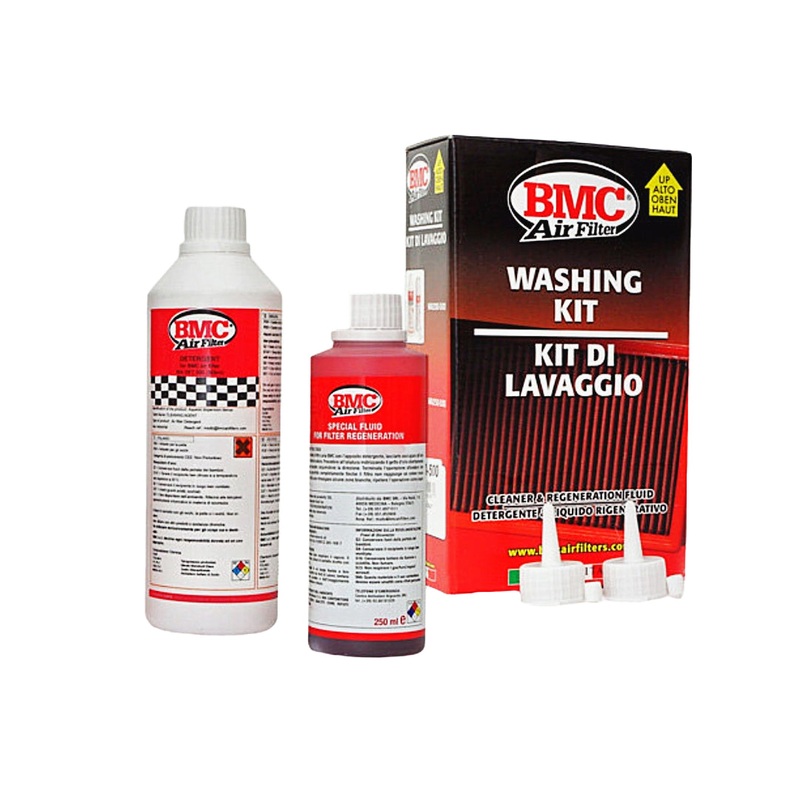 BMC Washing Kit filter  Detergent + oil cleaner spray  WA 200-500