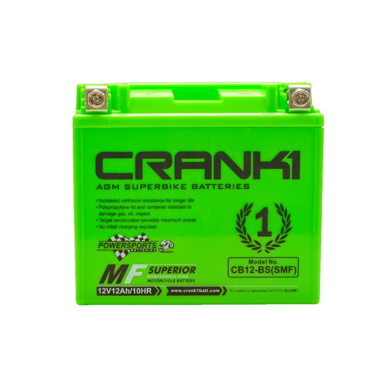 Crank1 Battery For Kawasaki KLE Versys 650 (2008-2023)