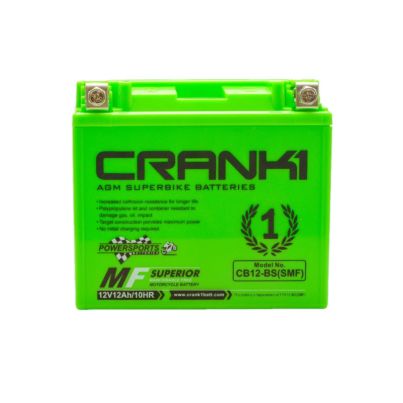 Crank1 Battery For Kawasaki Vulcan 900 (2006-2020)
