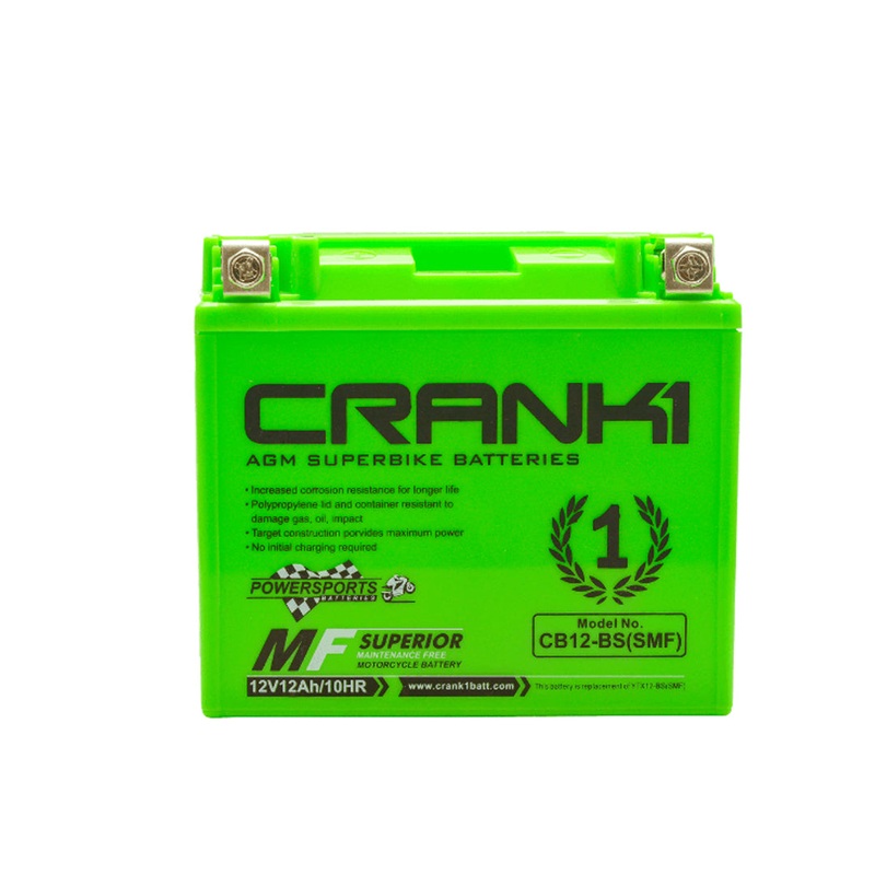 Crank1 Battery For Triumph Speed Triple 1050R (2005-2010)