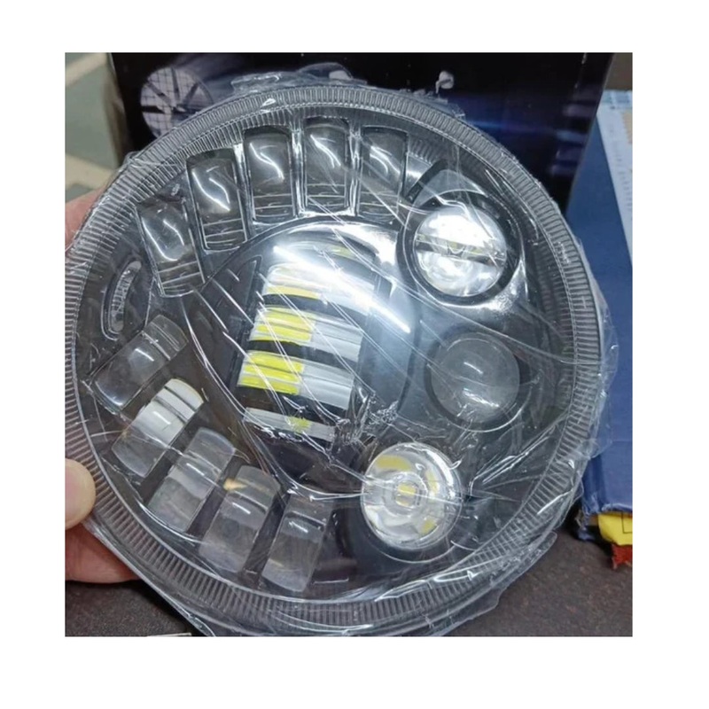 LED Motorcycle Headlight | Powerful White Beam for Night Riding