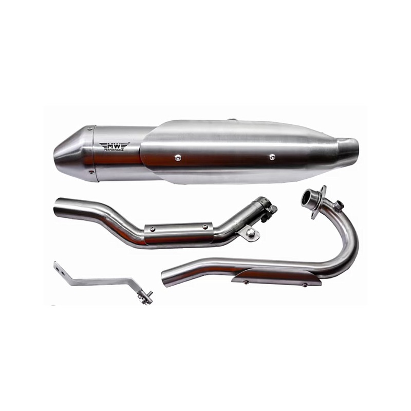 Thrasher – Performance Exhaust For Hero Xpulse 200 4V Matte Polish