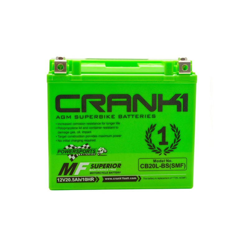 Crank1 Battery For Harley Davidson Fat BOY
