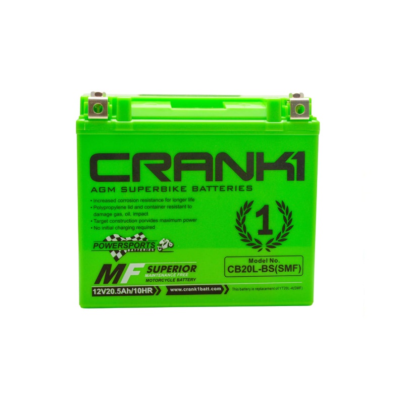Crank1 Battery For Harley Davidson Street BOB (2012-2020)