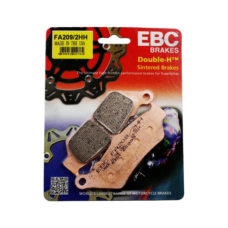 EBC Double-H Sintered Rear Brake Pads for BMW R1200GS Adventure (FA209/2HH) FA209/2HH Rear Brake