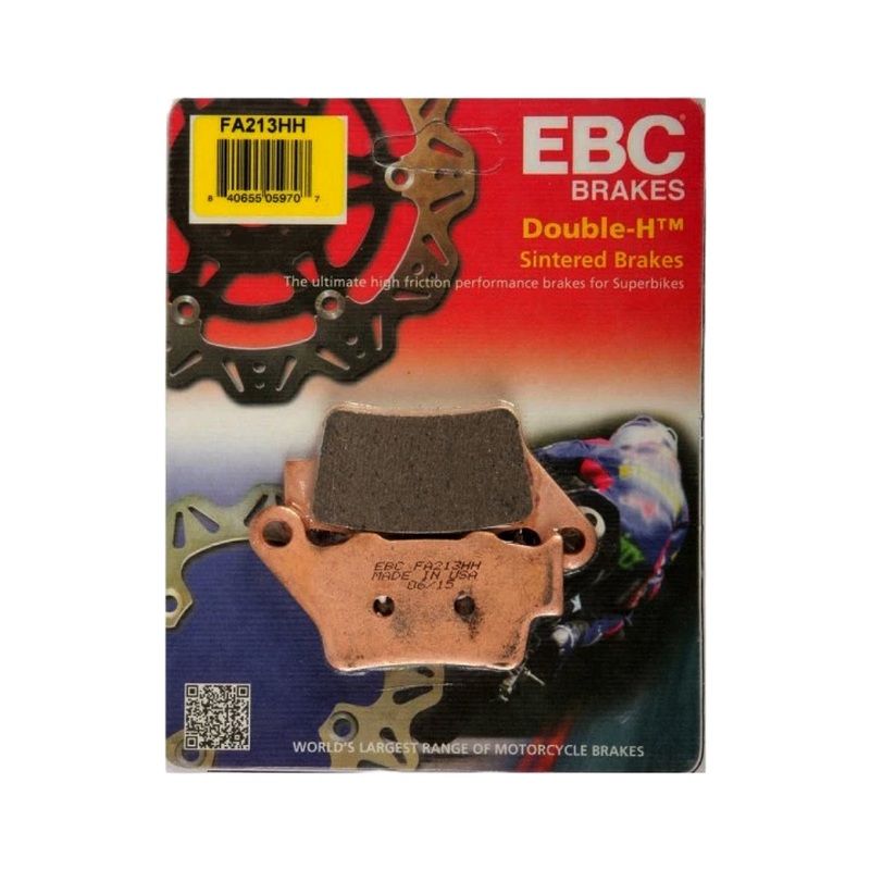 EBC Double-H Sintered Rear Brake Pads for Indian Scout (2017-2018) FA213HH FA213HH Rear Brake
