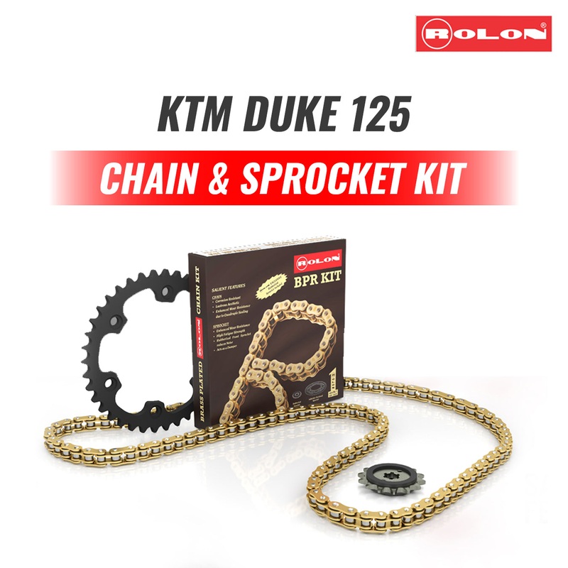 Rolon Brass Chain Sprocket For KTM Duke 125