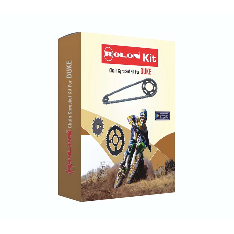 Rolon Chain Sprocket Kit for KTM Duke 200 (From July 2012)