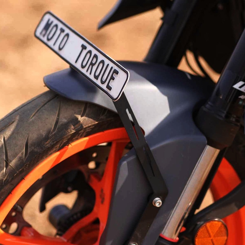 Moto Torque Number Plate Holder for KTM Duke 250/390 Gen-3