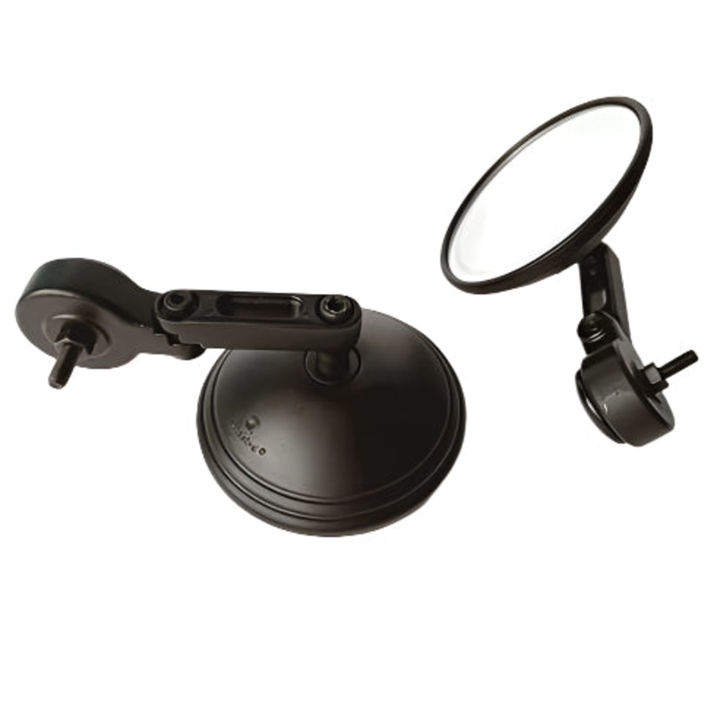 Autobird Motorcycle Round Bar End Mirrors