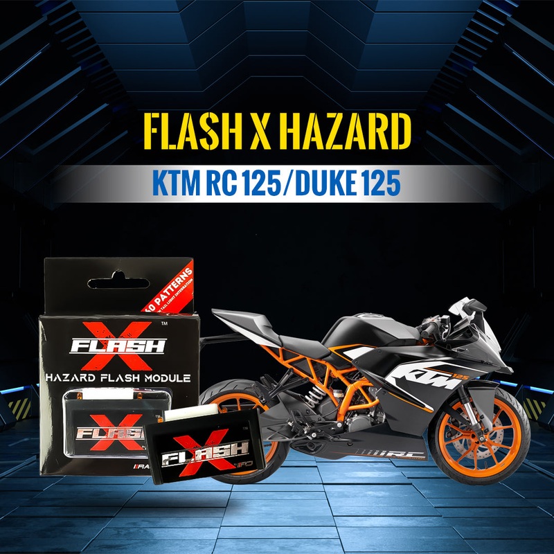 Flash X Hazard  For KTM RC125/Duke 125