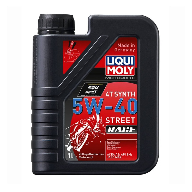 Liqui Moly 4T Synth 5W-40 Street Race 1 Litres 4T 5W-40