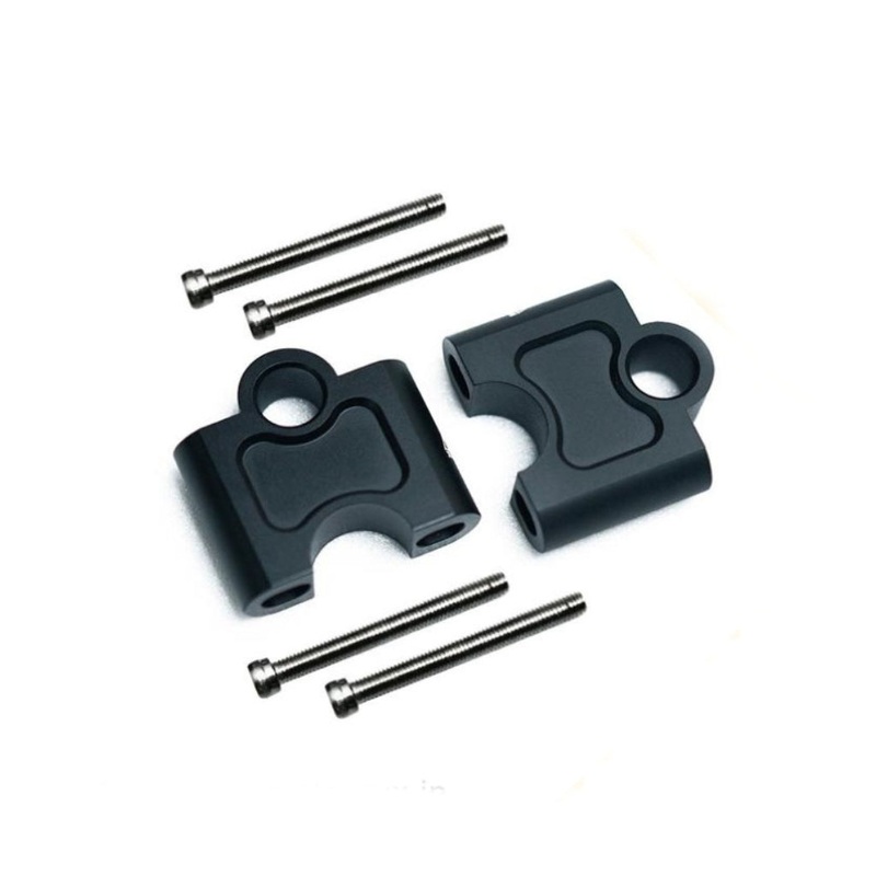 Motocrux Handle Bar Riser For Honda Hiness Black