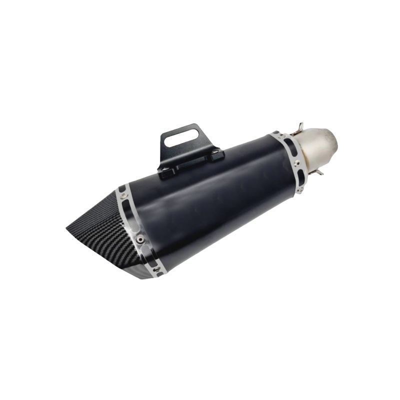 Akropovic Short Can Black Exhaust