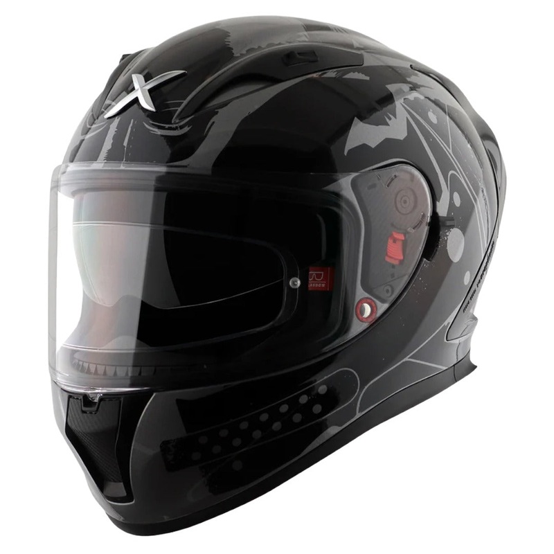 Axor Apex Street DC Batman Helmet Black Anthracite Gloss M