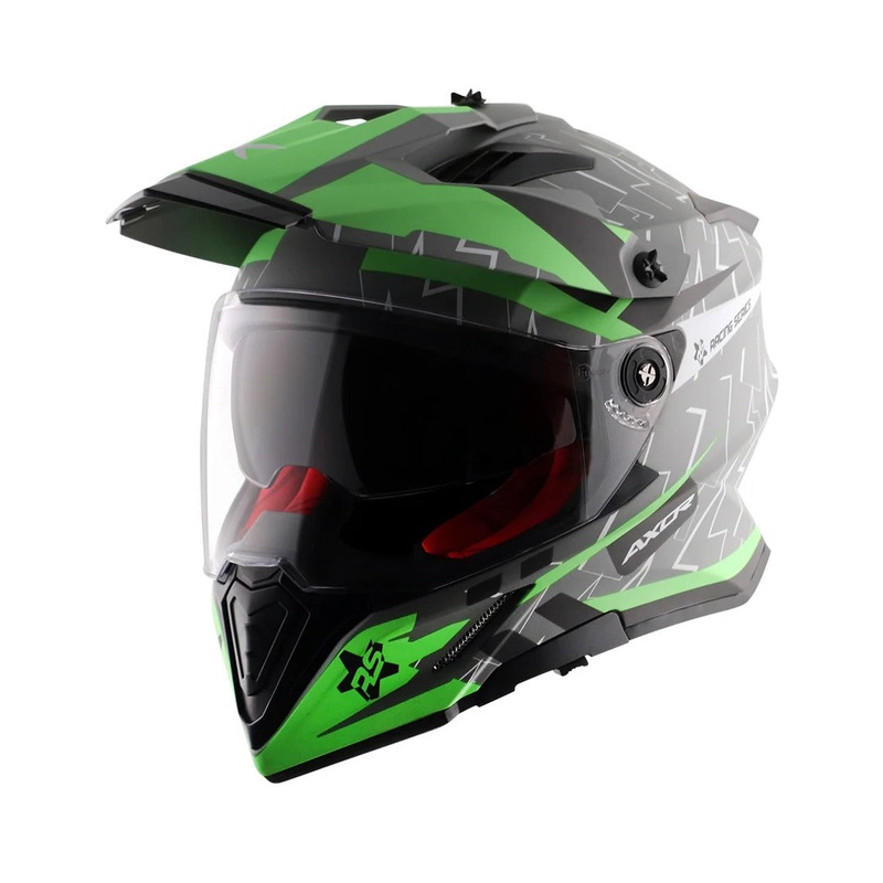 Axor X-Cross Flash Dual Visor Helmet L