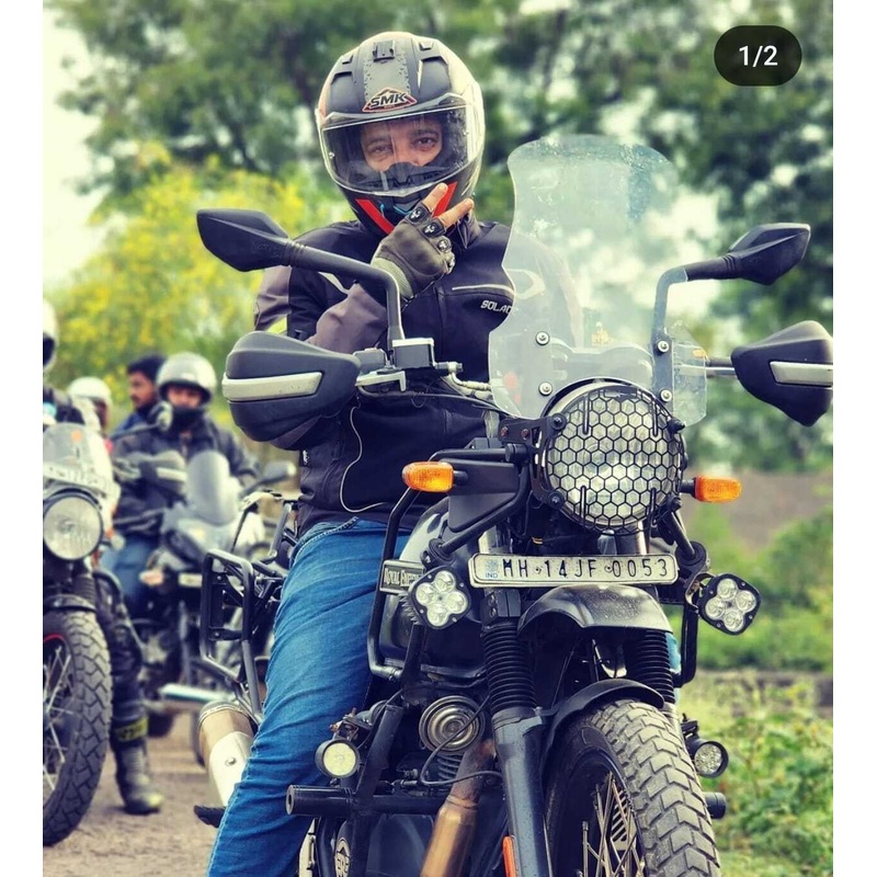 Inscape Dreamz T2  Clear Windshield for Royal Enfield Himalayan