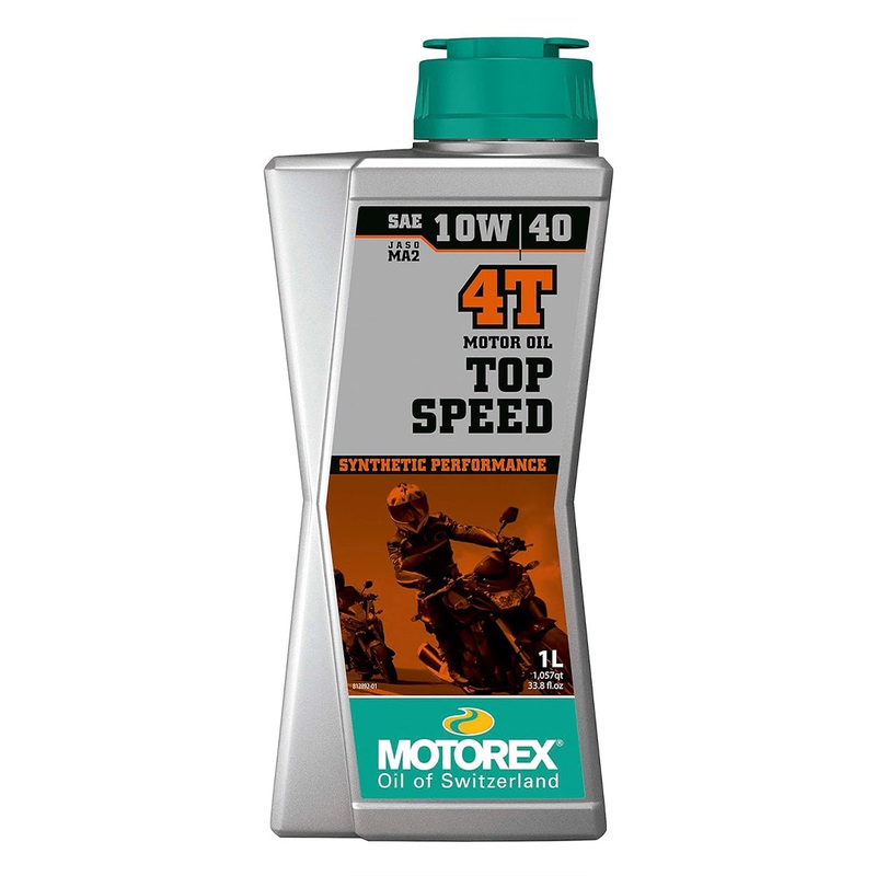 Motorex Top Speed 4T 10W40- JASO MA 2 Motor Oil- 1 Liter