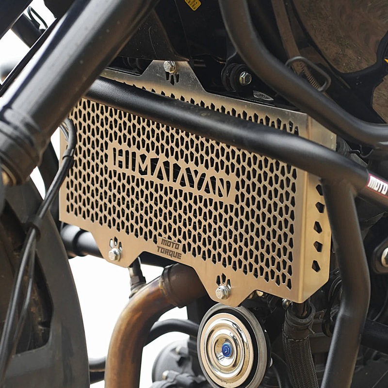 Mototorque Radiator Guard For Royal Enfield Himalayan 450 Black