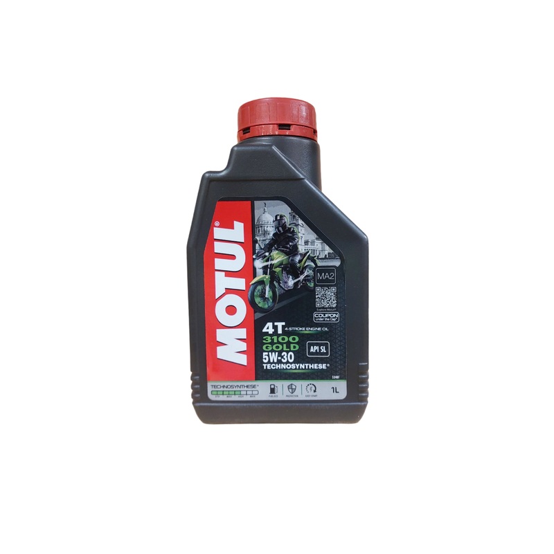 Motul 3100 4T Gold 5W-30 Semi Synthetic Engine Oil 1 Litre