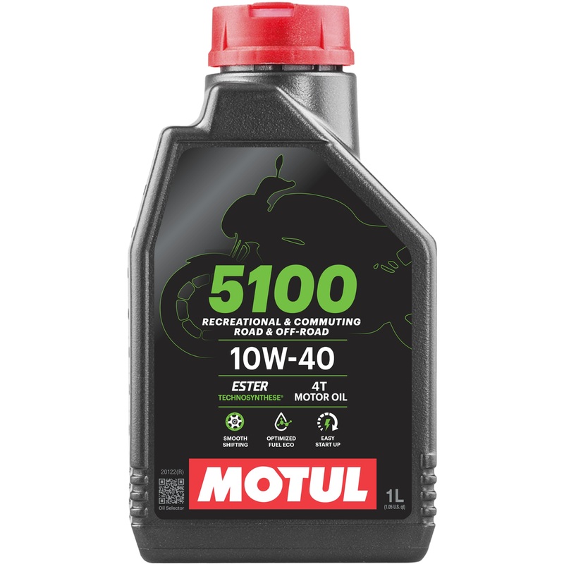 Motul 5100 4T 10W-40 Semi Synthetic Engine Oil 1 Litre