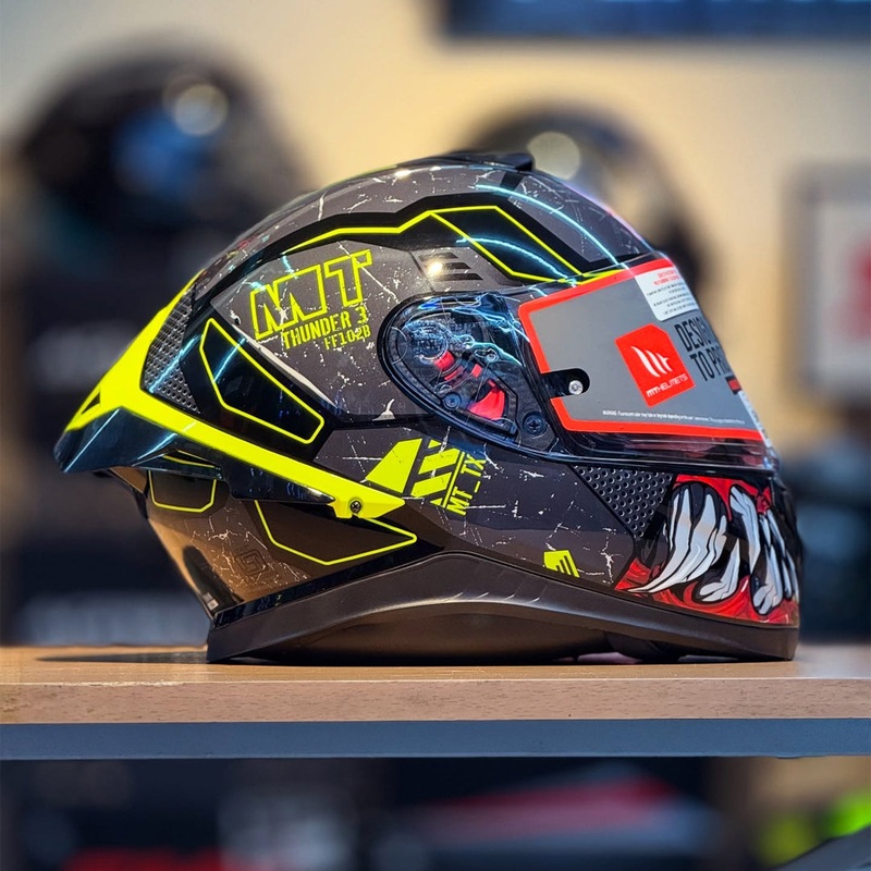 MT THUNDER 3 SV PRO MOTORCYCLE HELMET – T-X C2 Gloss L