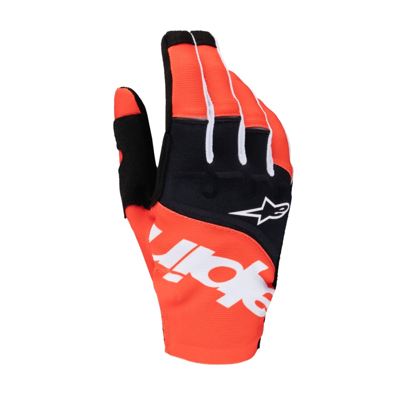 2025 Gants Techstar S Noir Chaud Orange