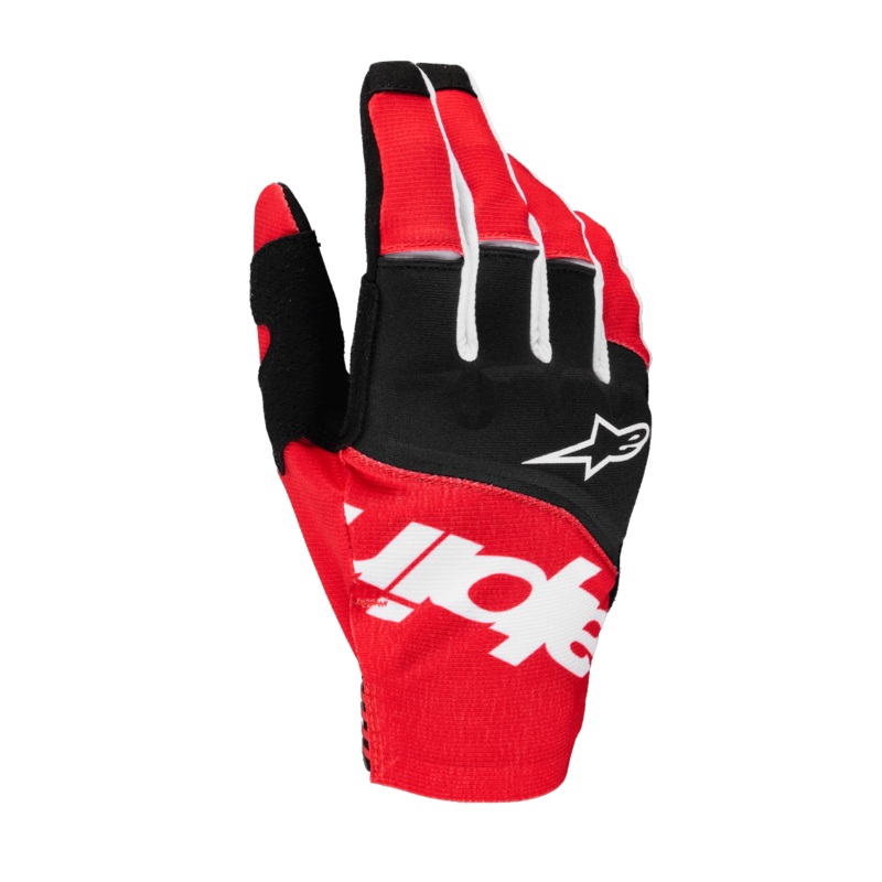 2025 Gants Techstar S Noir Rouge vif