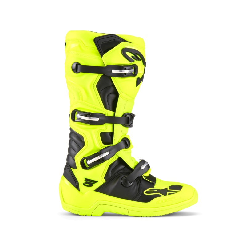 Bottes Tech 5 5 Jaune Fluo Noir