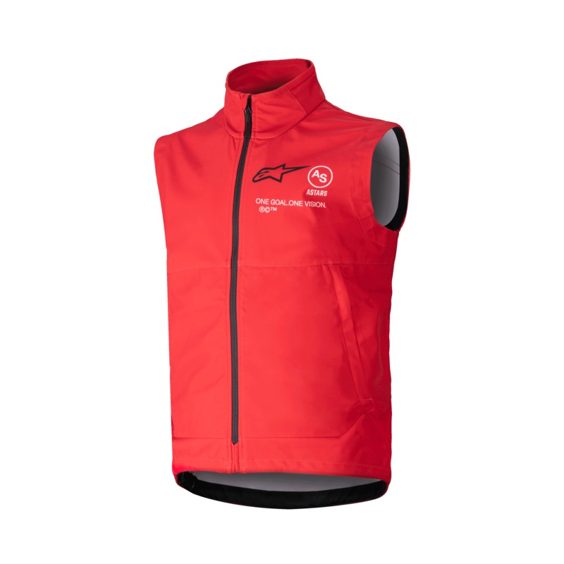 Gilet Techstar Softshell S Rouge vif