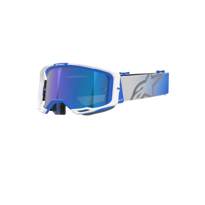 Lunettes De Protection Vision 8 Corp One Size Bleu blanc miroir bleu