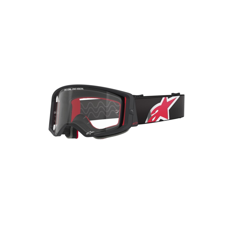 Lunettes Supertech Corp One Size Noir Rouge Clair