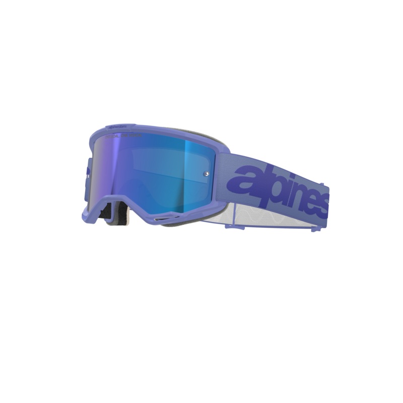 Lunettes Vision 5 Wordmark One Size Miroir violet Bleu