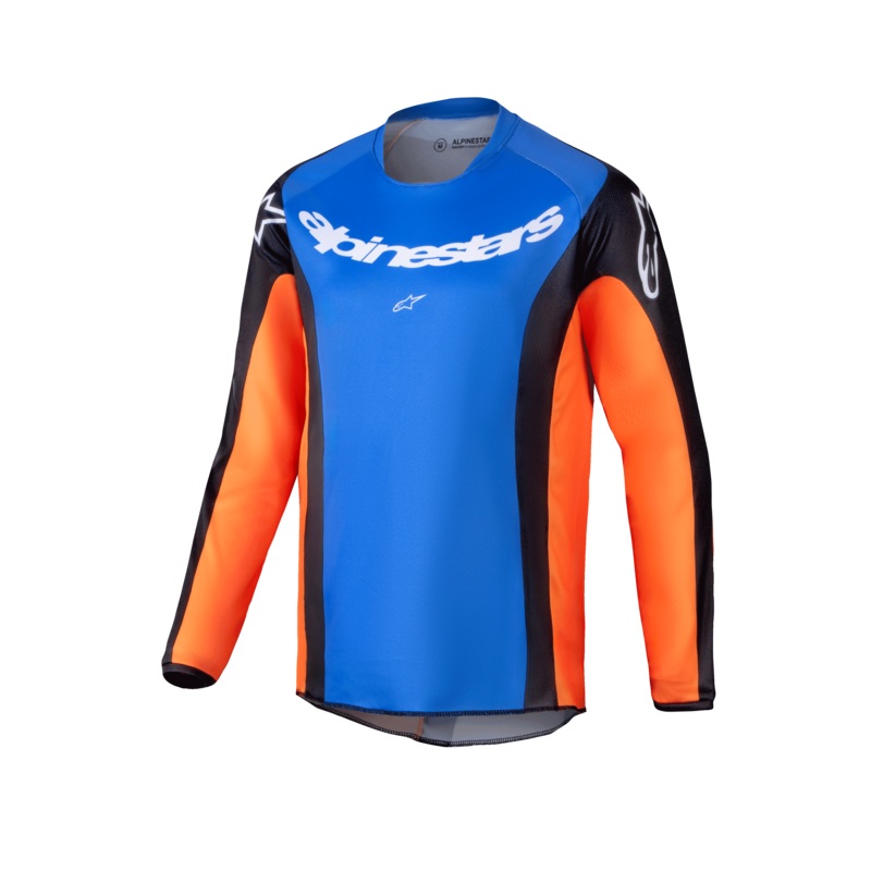 Maillot Racer Melt 2025 Jeunes S Orange Bleu