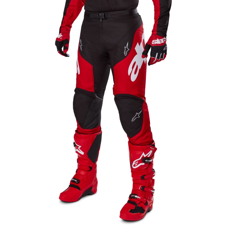 Pantalon Racer Veil 2025  28 Noir Rouge vif