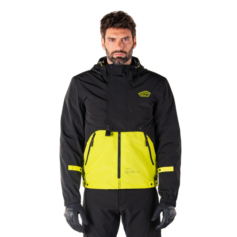 Parka Impermable Mootant S Lime Punch Noir