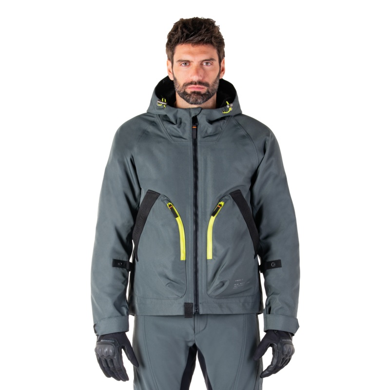 Parka Impermable Morush S Gris urbain