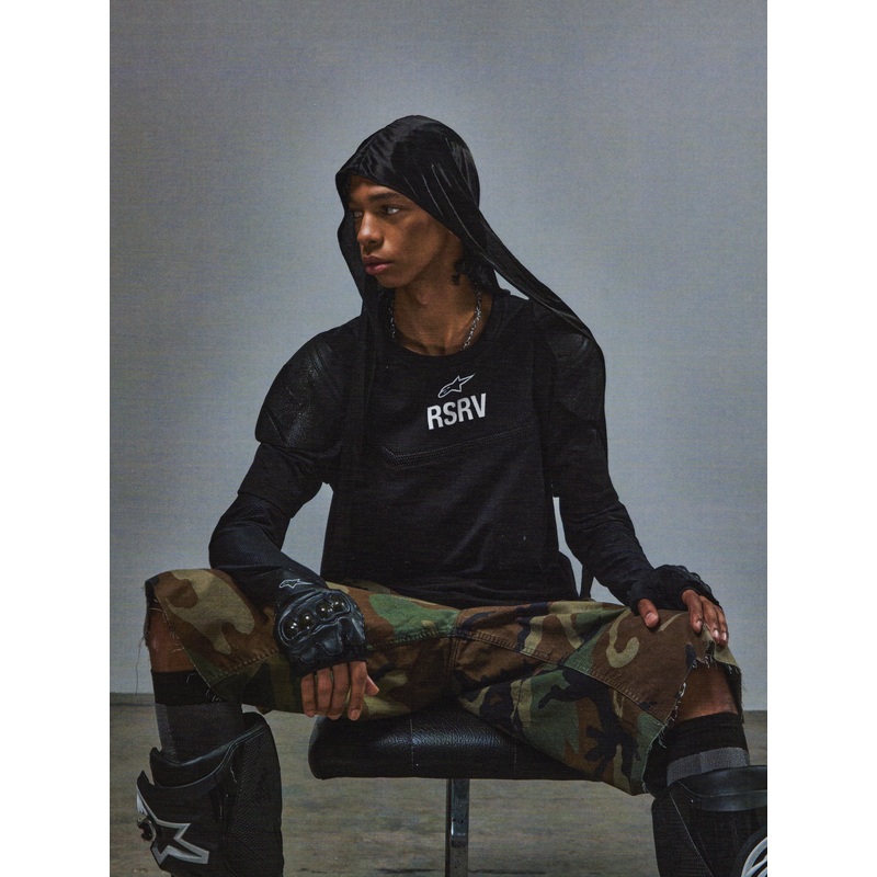 RSRV NUCLEON SS TEE S/M Noir