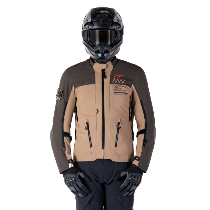 Veste AMT-8 Stretch Drystar XF S Marron fonc Kaki fonc