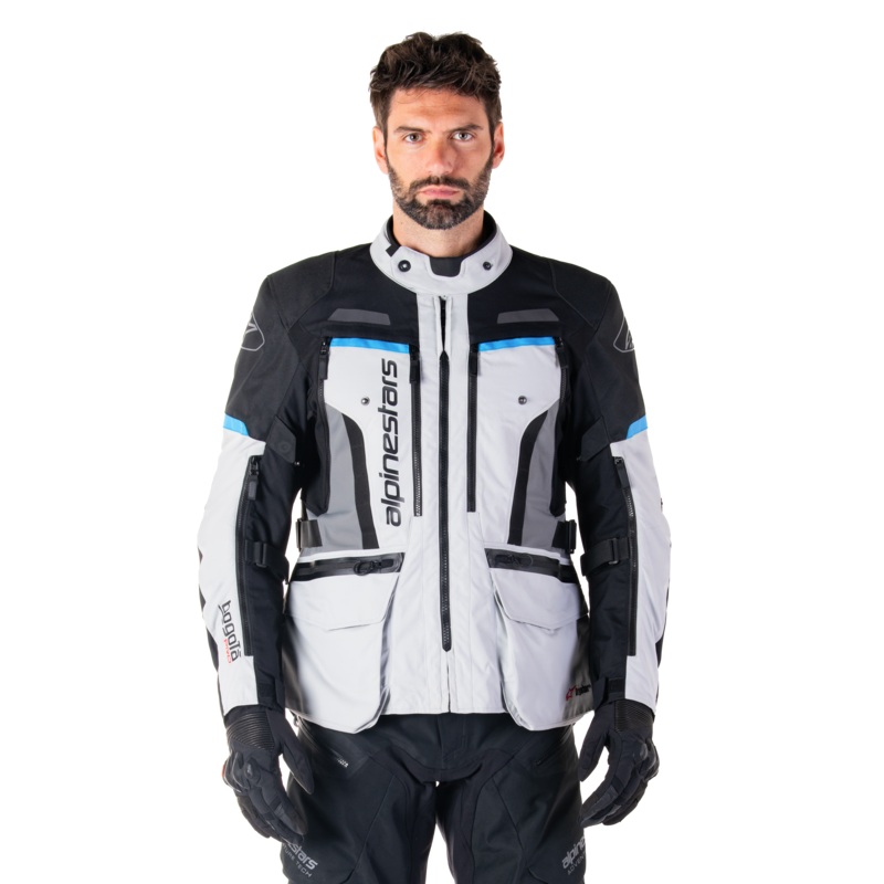 Veste Bogota’ Pro Drystar S Gris glacier Noir Cyan